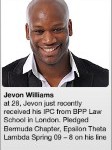 Jevon Williams Bermuda Lawyer